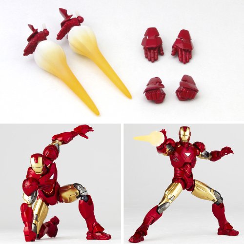 KAIYODO Sci-Fi Revoltech 024 Iron Man Mark Vi Figure- Japan Figure Store - #1 Bring To You The Best Japanese Goods