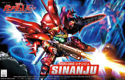 Bandai Spirits SD Gundam BB Senshi No.365 Sinanju Color-Coded Plastic Model- Japan Figure Store - #1 Bring To You The Best Japanese Goods