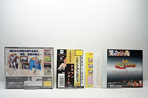 Sega Dragon Force For Sega Saturn Used