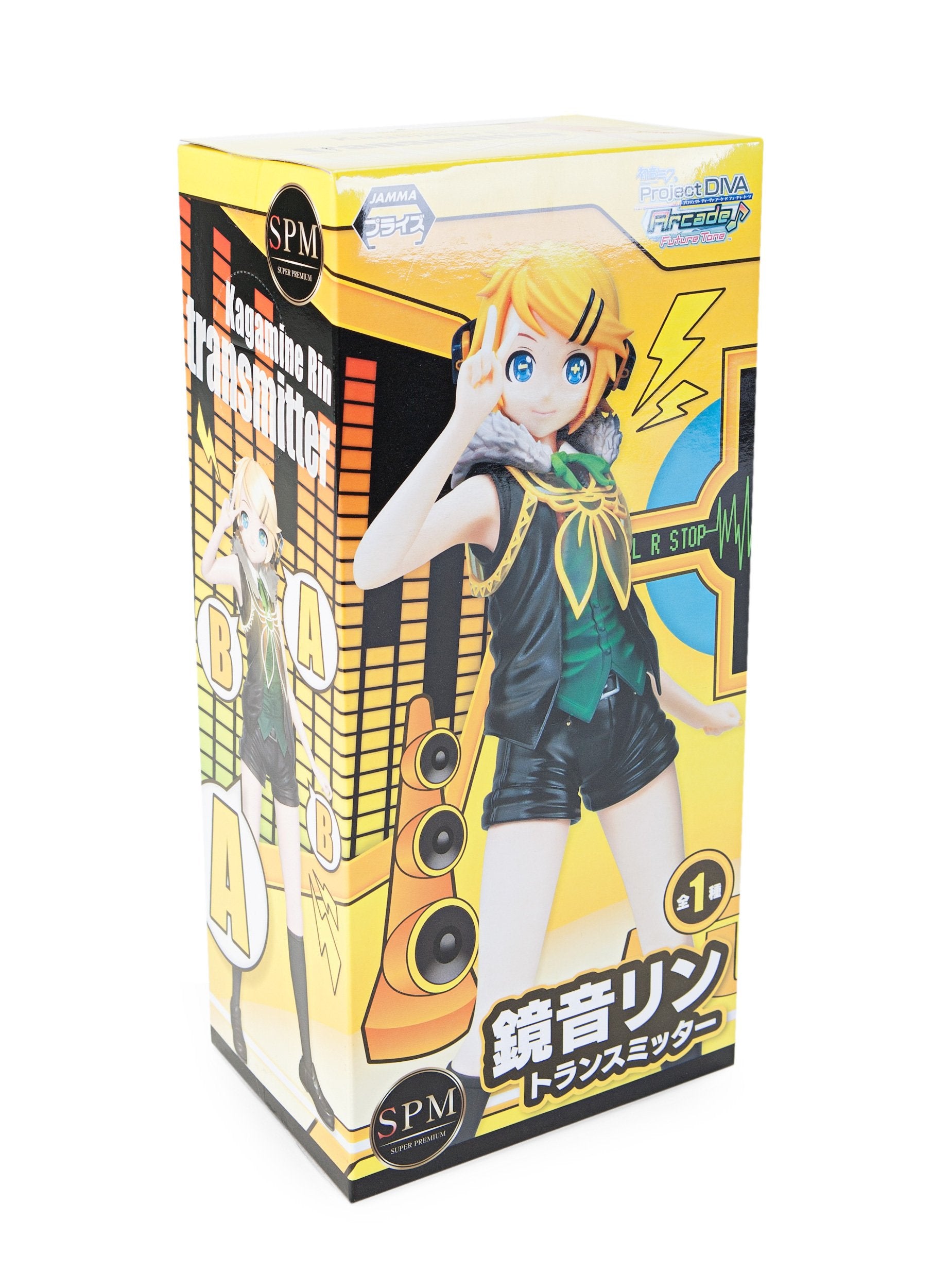 Sega Japan Hatsune Miku Project Diva Arcade Future Tone Spm Figure Kagamine Rin-Transmitter- Japan Figure Store - #1 Bring To You The Best Japanese Goods