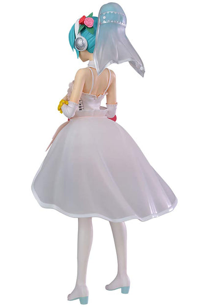 Sega Japan Hatsune Miku White Dress Project Diva Arcade Future Tone Figure- Japan Figure Store - #1 Bring To You The Best Japanese Goods