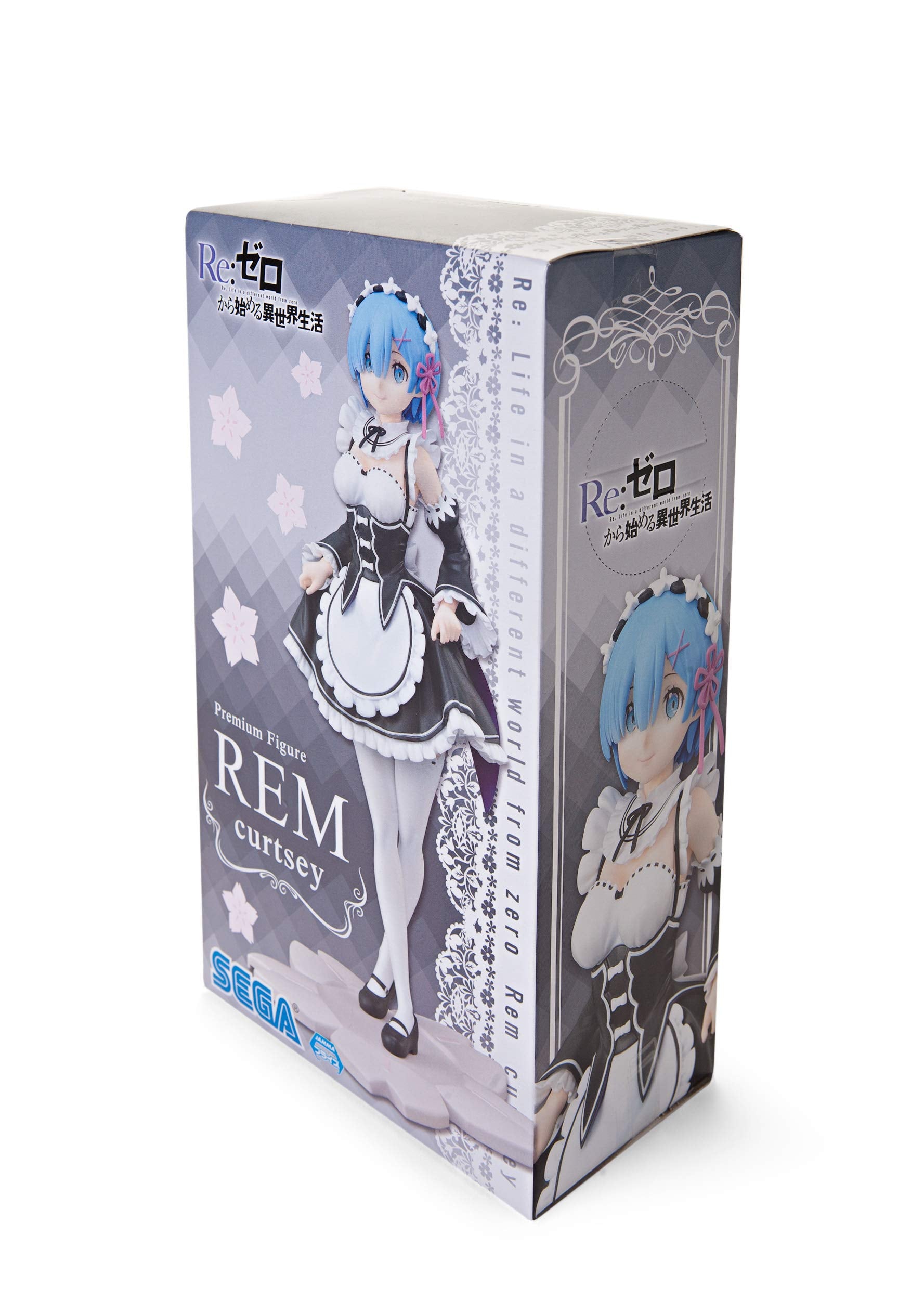 Sega Re:Zero Life In Different World Premium Figure Japan Rem Curtsey- Japan Figure Store - #1 Bring To You The Best Japanese Goods
