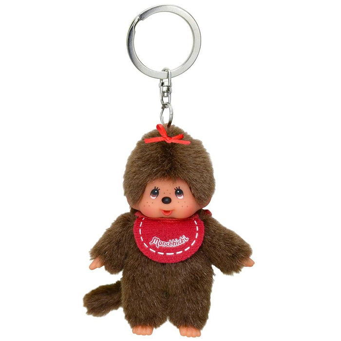 Sekiguchi Monchhichi Girl Keychain 202485 - Stylish & Durable Accessory- Japan Figure Store - #1 Bring To You The Best Japanese Goods