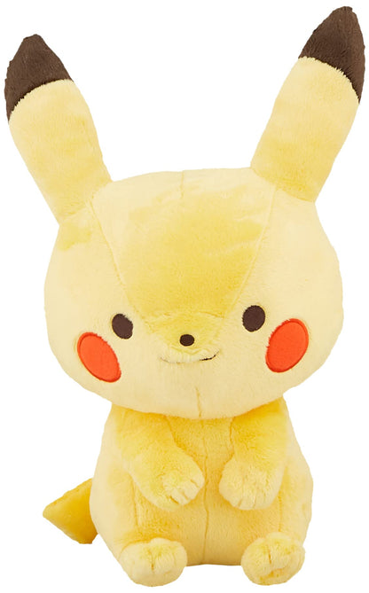 Sekiguchi Monpoke Pikachu Plush Toy 666355- Japan Figure Store - #1 Bring To You The Best Japanese Goods