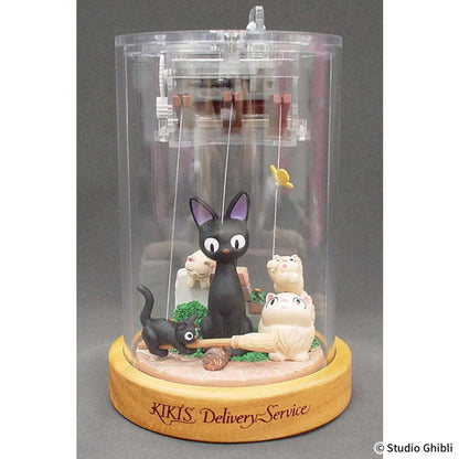 Sekiguchi Studio Ghibli's Kiki's Delivery Service Jiji Music Box 405053- Japan Figure Store - #1 Bring To You The Best Japanese Goods