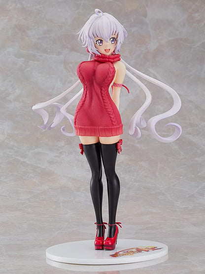 GOOD SMILE COMPANY Chris Yukine: Lovely Sweater Style Aq 1/7 Figure Senki Zesshou Symphogear Axz- Japan Figure Store - #1 Bring To You The Best Japanese Goods