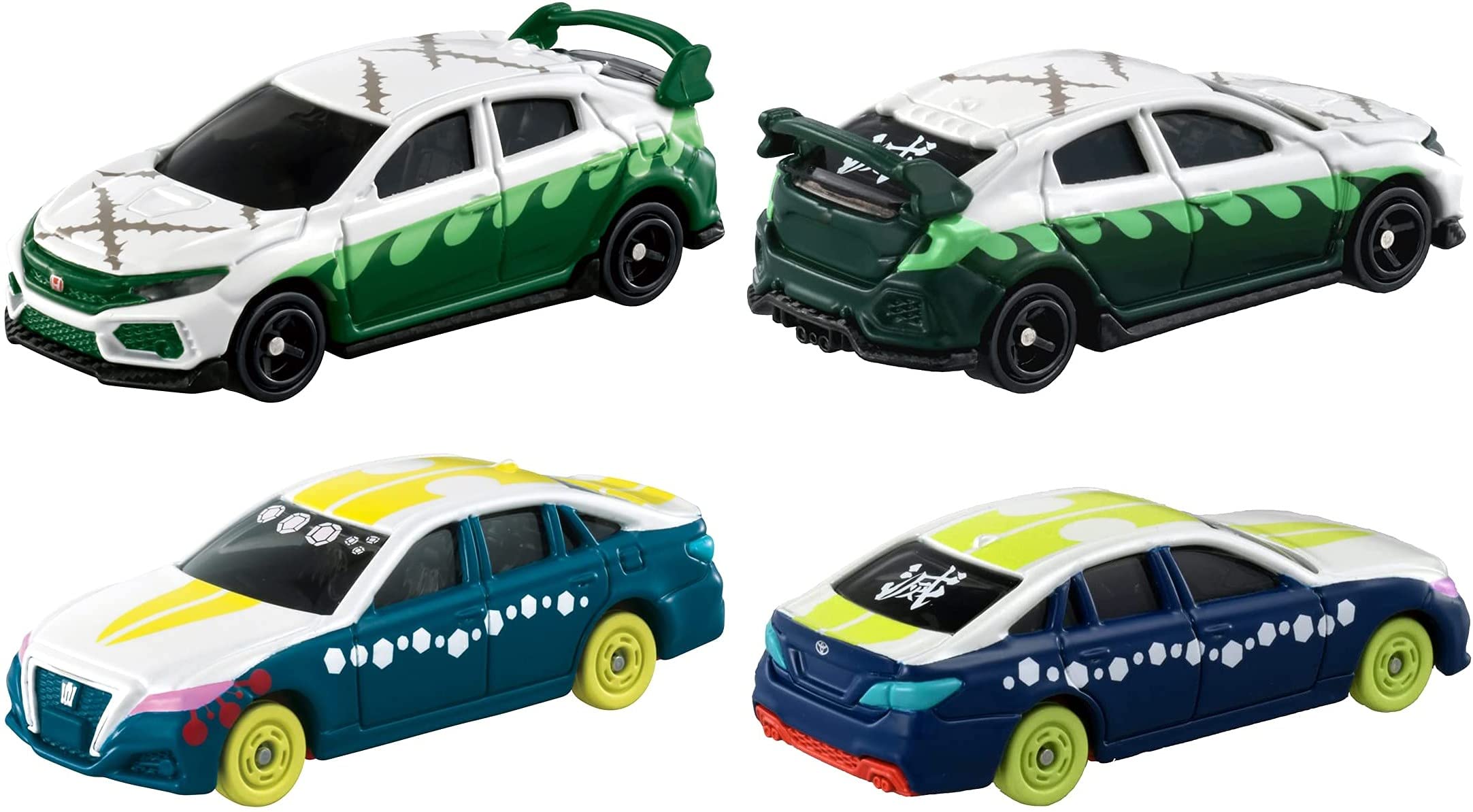 Takara Tomy Demon Slayer Tomica Vol.3: Miya Mitsuri Obanai Tengen Set of 4- Japan Figure Store - #1 Bring To You The Best Japanese Goods