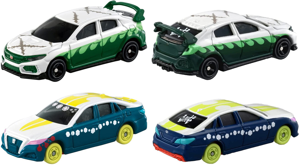 Takara Tomy Demon Slayer Tomica Vol.3: Miya Mitsuri Obanai Tengen Set of 4- Japan Figure Store - #1 Bring To You The Best Japanese Goods