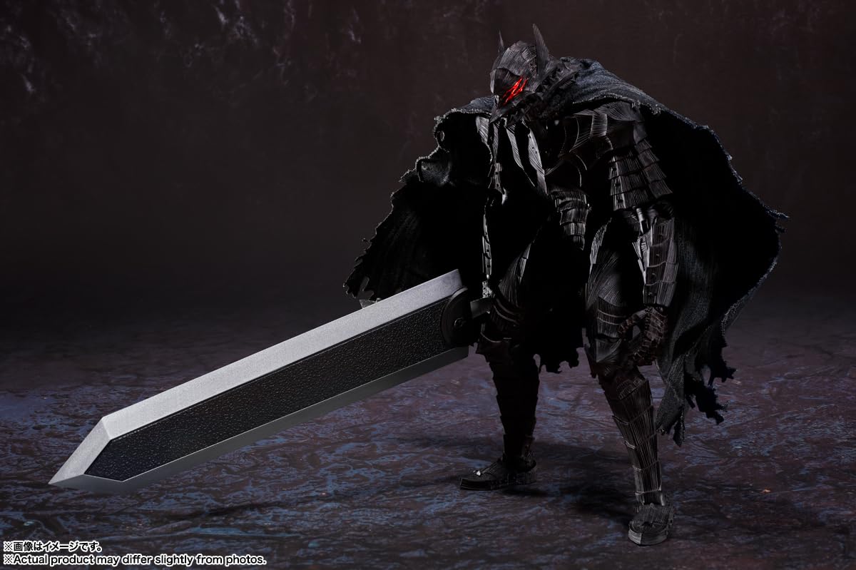Bandai Spirits SH Figuarts Berserk Guts 160mm ABS PVC Cloth Figure- Japan Figure Store - #1 Bring To You The Best Japanese Goods