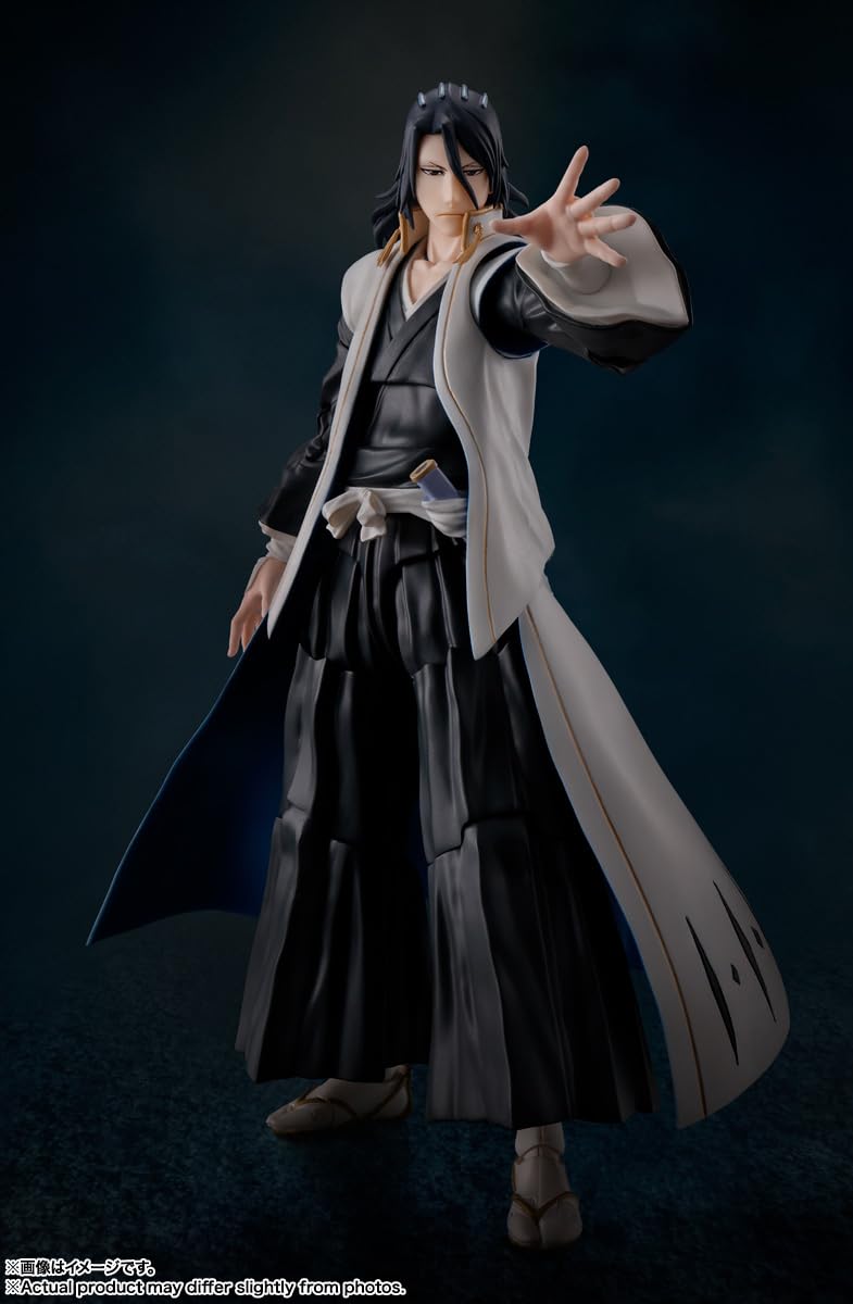 Bandai Spirits Sh Figuarts Bleach Byakuya Kuchiki 155mm ABS PVC Figure- Japan Figure Store - #1 Bring To You The Best Japanese Goods
