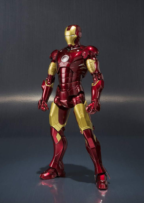 Bandai Spirits SH Figuarts Iron Man Mark 3 Figure (155mm ABS PVC Diecast)- Japan Figure Store - #1 Bring To You The Best Japanese Goods