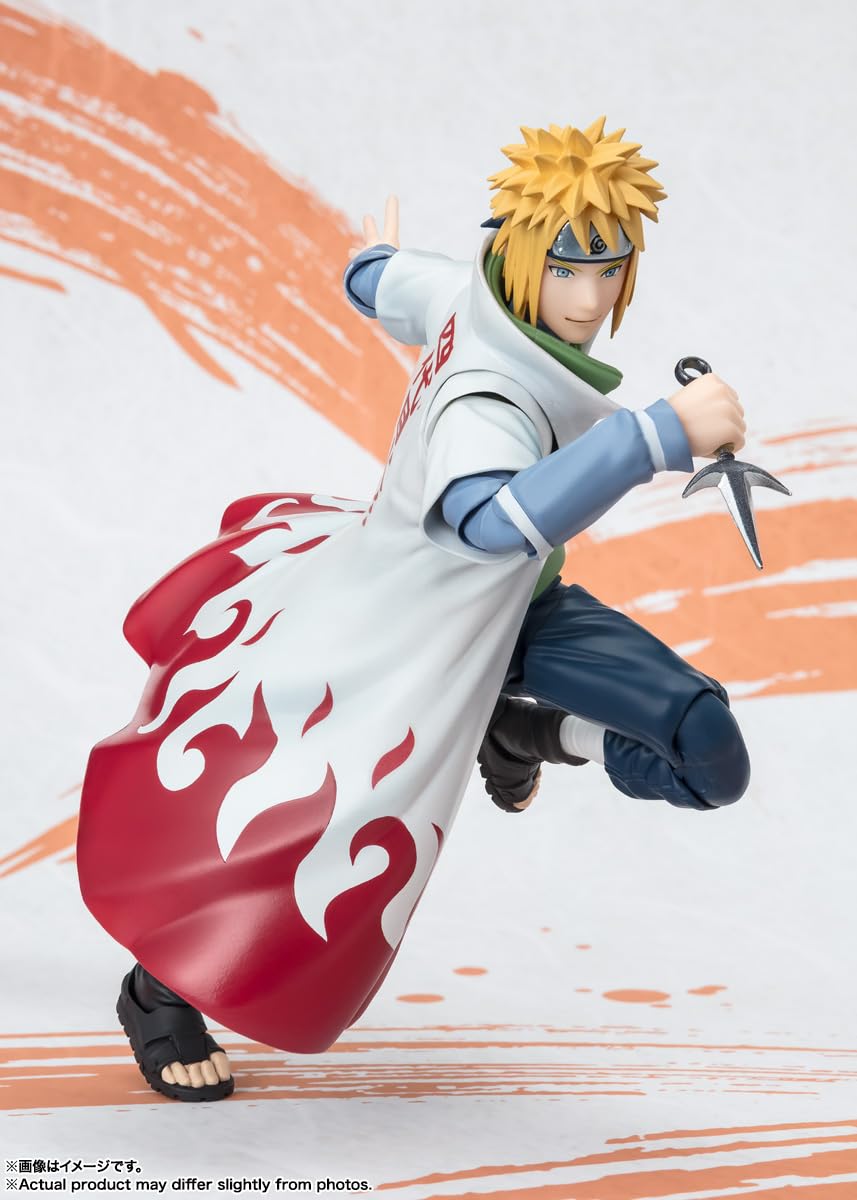 Bandai Spirits Minato Namikaze Naruto P99 Edition - 160Mm Movable PVC&ABS Figure- Japan Figure Store - #1 Bring To You The Best Japanese Goods