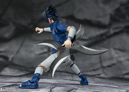 Bandai Spirits Sh Figuarts Uchiha Sasuke Ninja Figure ABS/PVC 135mm B64937- Japan Figure Store - #1 Bring To You The Best Japanese Goods