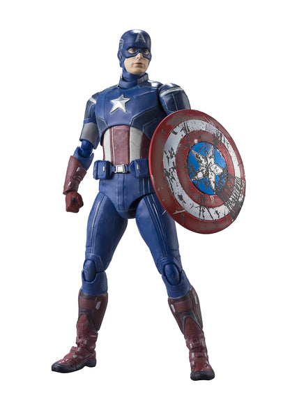 BANDAI S.H. Figuarts Captain America -Avengers Assemble- Edition Figure Avengers- Japan Figure Store - #1 Bring To You The Best Japanese Goods