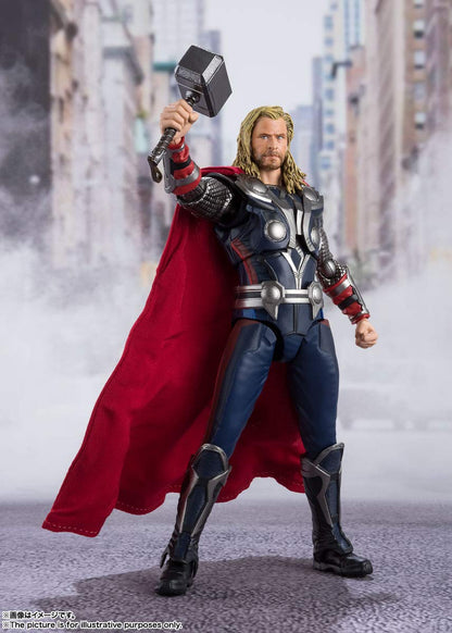 Shfiguarts Avengers Thor -《Avengers Assemble》Edition- Approximately 165Mm Pvc Abs Cloth Painted Movable Figure- Japan Figure Store - #1 Bring To You The Best Japanese Goods
