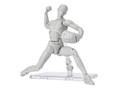 S.H. Figuarts Body-Kun Sports Edition DX Set - Gray Color Version - 150mm PVC & ABS Articulated Action Figure BAS64933- Japan Figure Store - #1 Bring To You The Best Japanese Goods