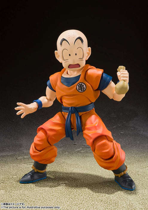 BANDAI S.H. Figuarts Krillin -Strongest Man On Earth- Figure Dragon Ball Z- Japan Figure Store - #1 Bring To You The Best Japanese Goods