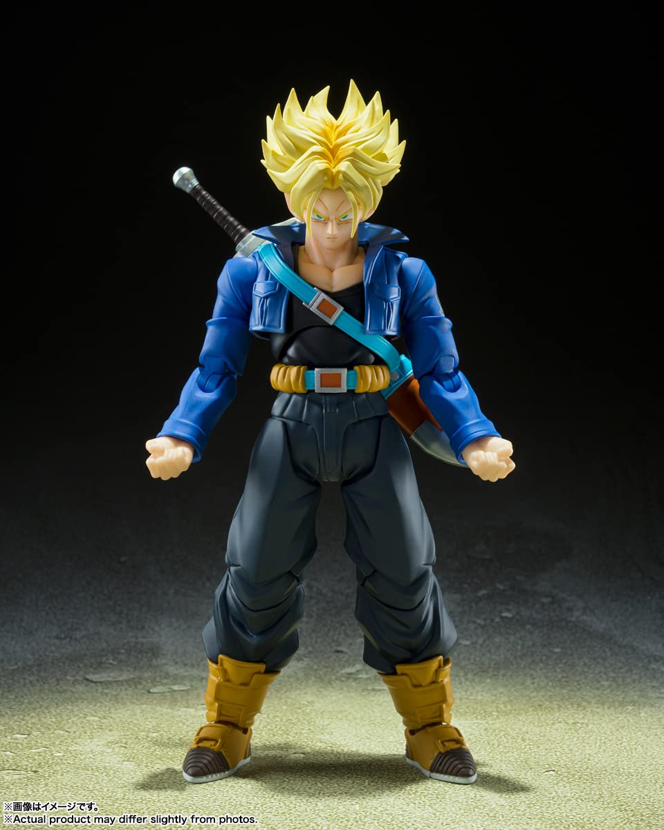 Bandai S.H.Figuarts Super Saiyan Super Saiyan Trunks Boy From The Future Figure Dragon Ball Z- Japan Figure Store - #1 Bring To You The Best Japanese Goods