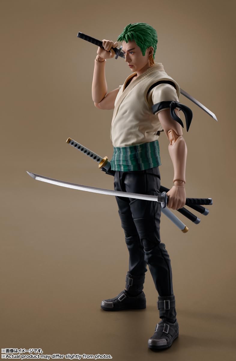 Bandai Spirits Shfiguarts 145Mm Roronoa Zoro One Piece Pvc Abs Figure- Japan Figure Store - #1 Bring To You The Best Japanese Goods