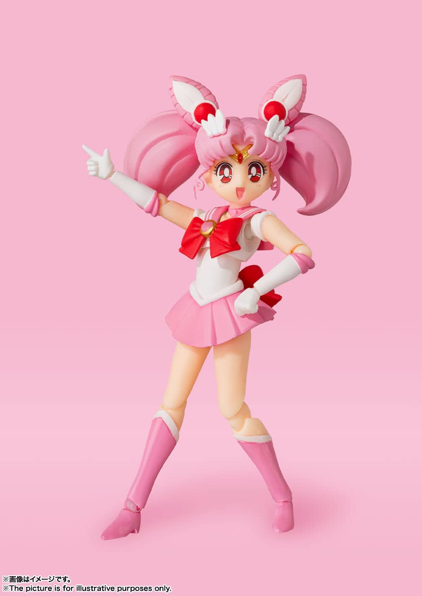 BANDAI - S.H. Figuarts Sailor Chibi Moon -Animation Color Edition- Figure- Japan Figure Store - #1 Bring To You The Best Japanese Goods