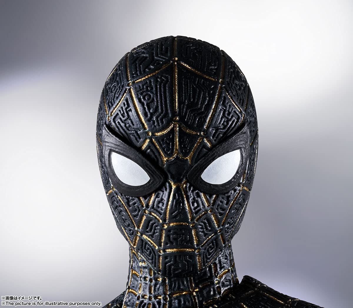 Shfiguarts Spider-Man [Black Gold Suit] (Spider-Man: No Way Home) About 150Mm Abs Pvc Painted Action Figure- Japan Figure Store - #1 Bring To You The Best Japanese Goods