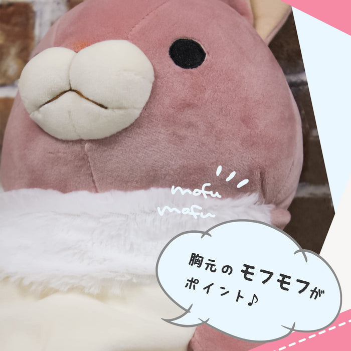 Shinada Global Mochi Rabbit Lop Ears White (L) 22x22x30cm- Japan Figure Store - #1 Bring To You The Best Japanese Goods