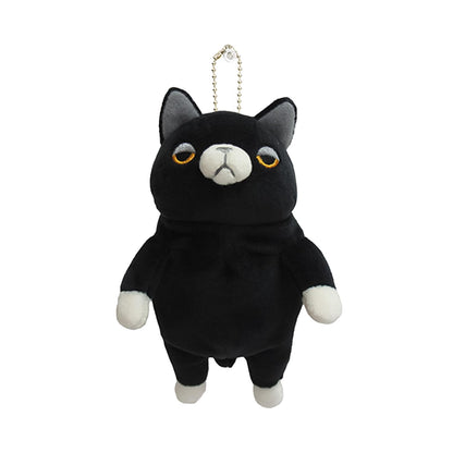Shinada Global Mochineko Kutsushita Mini 7x5x14cm Stuffed Cat Animal Mone-0088K- Japan Figure Store - #1 Bring To You The Best Japanese Goods