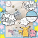Showa Note Pen Case Peep Pokemon A Pattern 174729001- Japan Figure Store - #1 Bring To You The Best Japanese Goods