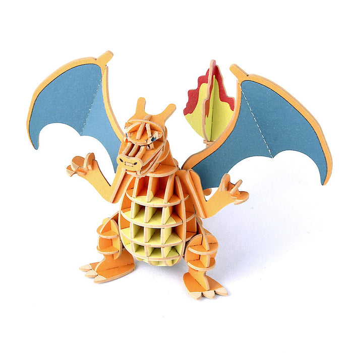 Si-Gu-Mi Plus Pokemon Charizard 3D Puzzle DIY Craft Kit Educational Toy for Boys & Girls 3D Art Gift for Adults- Japan Figure Store - #1 Bring To You The Best Japanese Goods
