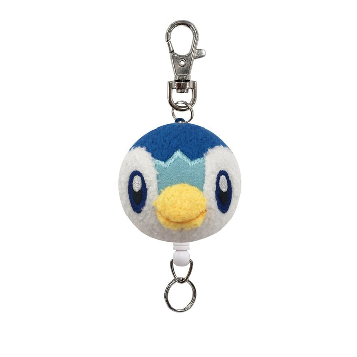 Pokemon Center Mascot Reel Keychain Piplup- Japan Figure Store - #1 Bring To You The Best Japanese Goods