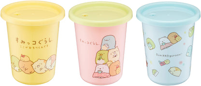 SKATER Sumiko Gurashi Camp Tumblers Set 3 Pcs With Straw- Japan Figure Store - #1 Bring To You The Best Japanese Goods