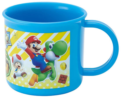 SKATER Super Mario Antibacterial Plastic Cup- Japan Figure Store - #1 Bring To You The Best Japanese Goods