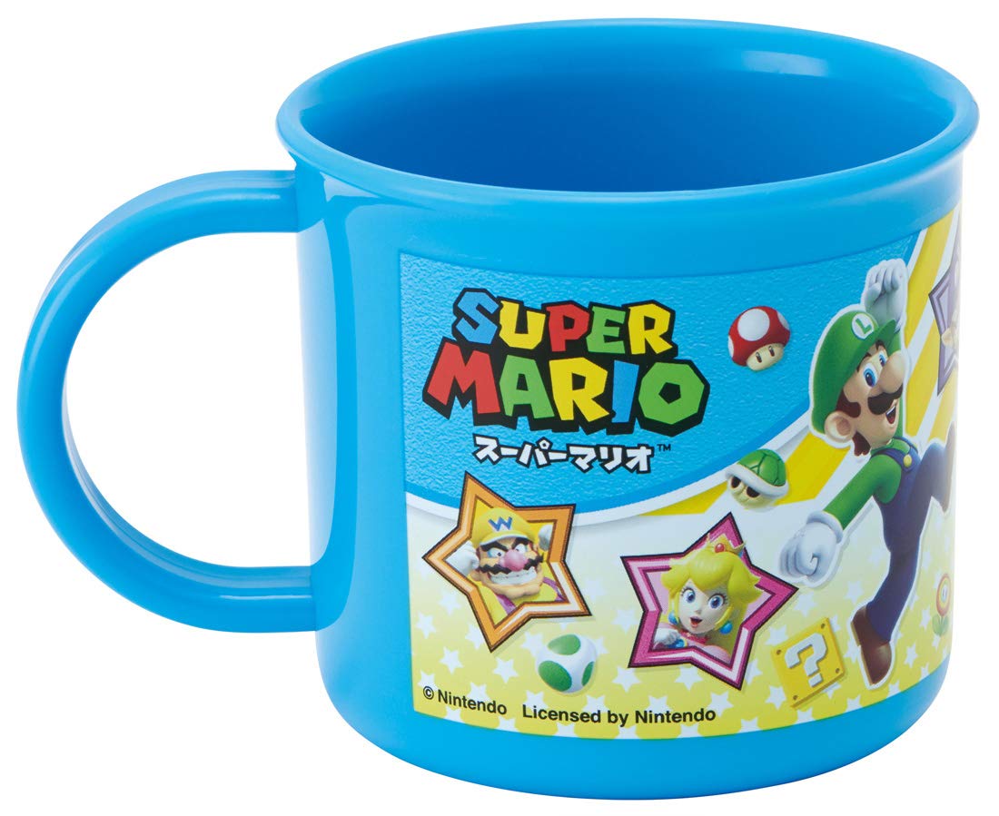 SKATER Super Mario Antibacterial Plastic Cup- Japan Figure Store - #1 Bring To You The Best Japanese Goods