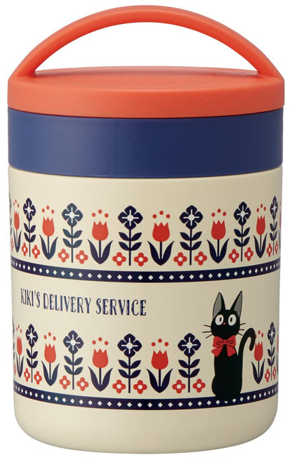 Thermal And Cold Insulated Delica Pot Modern Flower Ljfc3Ag Kiki'S Delivery Service- Japan Figure Store - #1 Bring To You The Best Japanese Goods