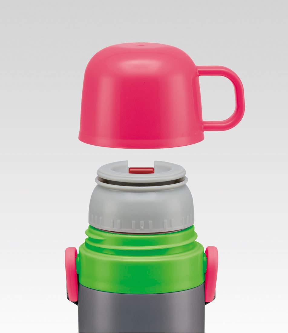 Skater Children&S 2Way Stainless Kids Water Bottle With Cup Splatoon 2 430Ml Boys Skdc4- Japan Figure Store - #1 Bring To You The Best Japanese Goods