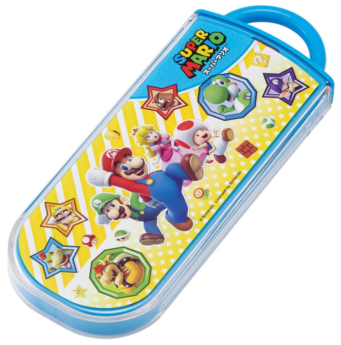 SKATER Super Mario Antibacterial Slide Trio Set- Japan Figure Store - #1 Bring To You The Best Japanese Goods