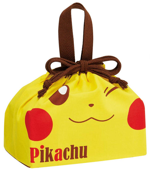 SKATER Pokemon Pikachu Lunch Drawstring Bag- Japan Figure Store - #1 Bring To You The Best Japanese Goods