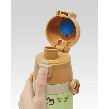 Skater Kids SS Water Bottle 470ml Totoro Cat Bus Sanrio Lightweight Cold Storage Sports Bottle SDC4-A- Japan Figure Store - #1 Bring To You The Best Japanese Goods