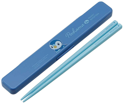 Skater Pokemon Piplup Chopsticks Box Set 18cm Antibacterial ABC3AG-A- Japan Figure Store - #1 Bring To You The Best Japanese Goods
