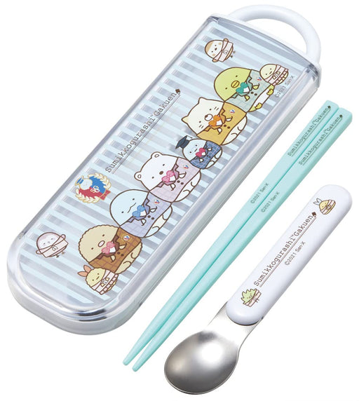 SKATER Sumikko Gurashi Spoon & Chopsticks Combi Set- Japan Figure Store - #1 Bring To You The Best Japanese Goods