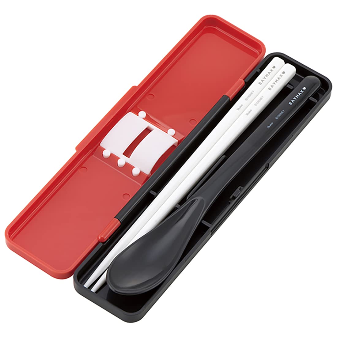 Skater Combi Set Chopsticks Spoon Set Disney Baymax Japan 18Cm CCS3SAAG-A- Japan Figure Store - #1 Bring To You The Best Japanese Goods