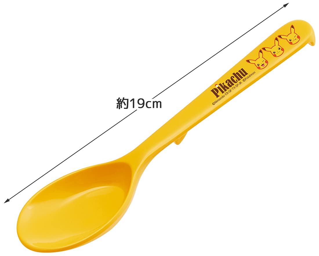 Skater Japan Melamine Spoon 19Cm Pikachu Face 21 Rspm1-A- Japan Figure Store - #1 Bring To You The Best Japanese Goods