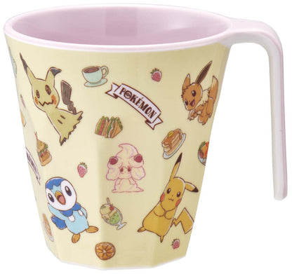 Skater 300Ml Pokemon Cafe Art Melamine Tumbler Cup W/ Handle - Japan Mth3-A- Japan Figure Store - #1 Bring To You The Best Japanese Goods