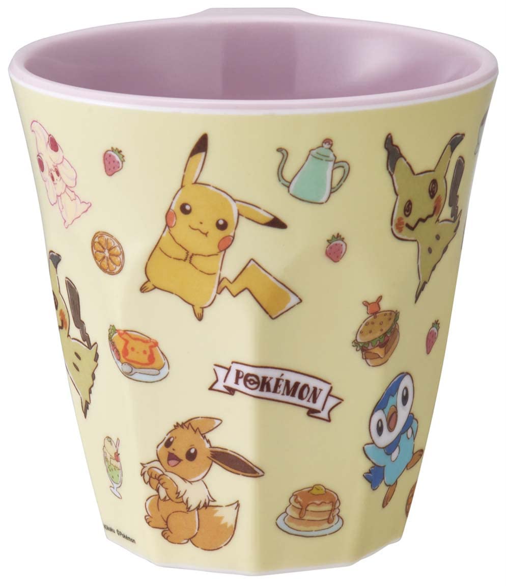 Skater 300Ml Pokemon Cafe Art Melamine Tumbler Cup W/ Handle - Japan Mth3-A- Japan Figure Store - #1 Bring To You The Best Japanese Goods