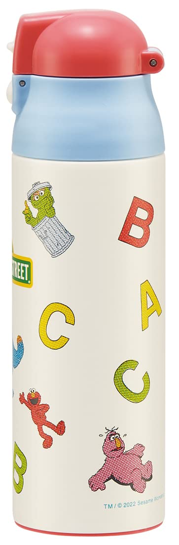 Skater 500ml Sesame Street Stainless Steel Water Bottle SDPC5-A- Japan Figure Store - #1 Bring To You The Best Japanese Goods