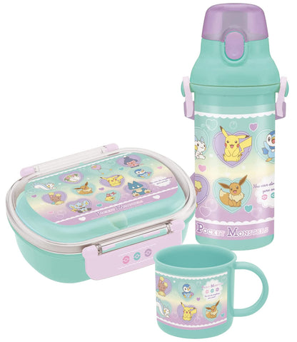 Skater Plastic Antibacterial Cup Dishwasher Safe Pokemon Heart Bubble Girl Made In Japan- Japan Figure Store - #1 Bring To You The Best Japanese Goods