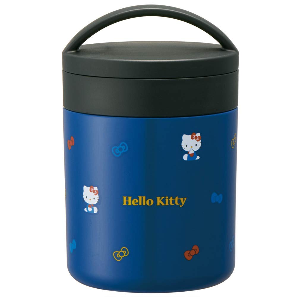 Skater Thermal Insulated Soup Jar 300Ml Kitty Dot Sketch Sanrio Japan- Japan Figure Store - #1 Bring To You The Best Japanese Goods