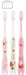 SKATER Soft Toothbrush Set 3 Pcs For Elementary School Kids Hello Kitty Happiness Girl- Japan Figure Store - #1 Bring To You The Best Japanese Goods