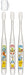 SKATER Clear Soft Toothbrush Set 3 Pcs For Kindergarten Kids Pokemon- Japan Figure Store - #1 Bring To You The Best Japanese Goods