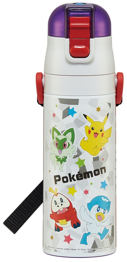 Skater 470Ml Pokemon 23 Stainless Steel Kids Water Bottle Japan Sdc4-A- Japan Figure Store - #1 Bring To You The Best Japanese Goods